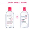 Agua Micelar Piel Sensible Bioderma Sensibio H2O Bomba 500ml