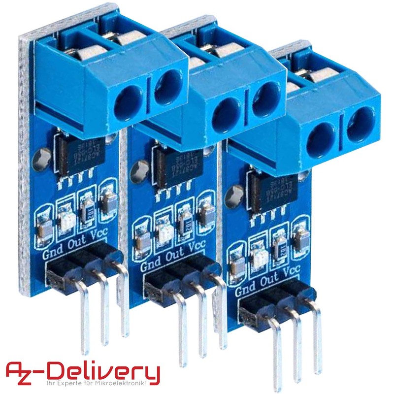 AZDelivery ⭐⭐⭐⭐⭐ ACS712 5A Range Current Sensor Measuring Module for