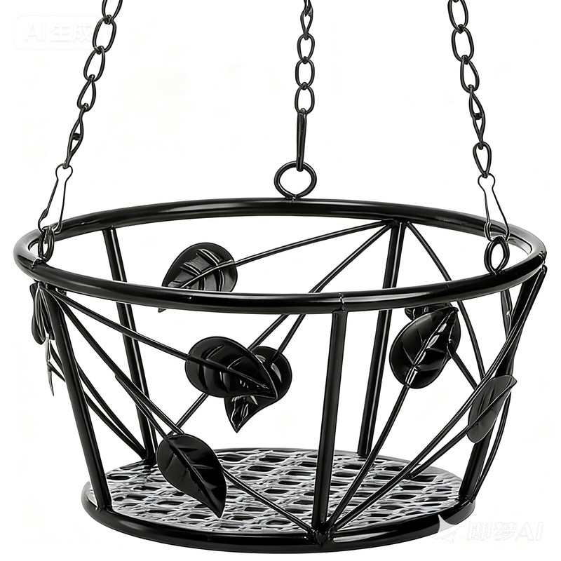 2 Pack Metal Plant Hanger with Ceiling Hook – Heavy