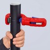 Knipex DP50 Pipe Cutter for plastic drain pipes plastic coated