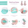 10pcs Magnetic Pink Nail Art Holder Nail Art Stand Nail
