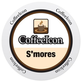 Smores Flavored Coffee, 24 count Single Serve Pods, Keurig Compatible