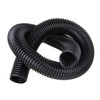 Homeswitch Black Threaded Hose, 40mm ID x 48mm OD, 1m