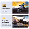 Bluetooth Motorcycle Helmet Headset with HD Action Camera 1080P Video/Photo,Hands-Free