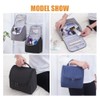 TOEECY Toiletry Bag for Men and Women, Large Capacity, Sturdy