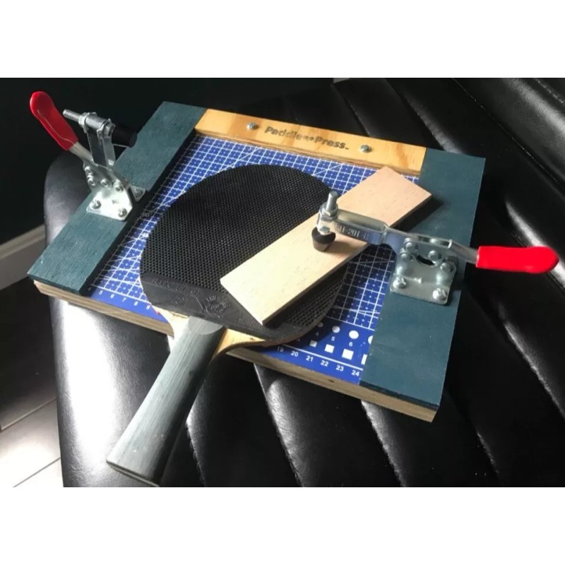 Paddle Press - The table tennis paddle assembly tool
