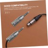 FRCOLOR 4pcs XLR Adapter Metal TRS to XLR Coupler to
