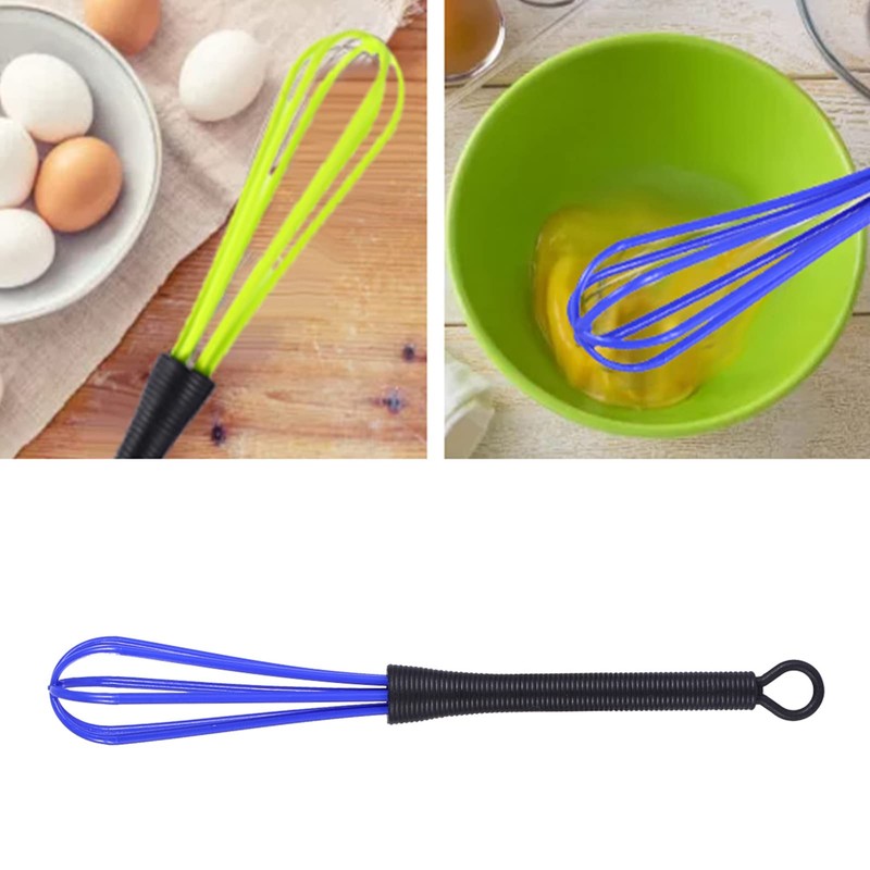 5PCS Plastic Whisk Set, Mini Hair Coloring Cream Hand Whisk,
