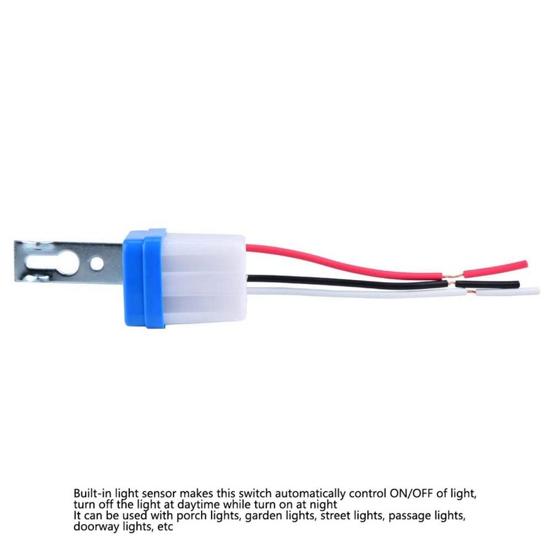 Light Control Switch, Automatic Switch Outdoor with Sensor Light Control