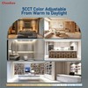 Chasikeo 4 Pack 5/6 Inch LED Disk Lights, Dimmable Flush