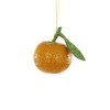 Orchard Orange Fruit on Branch Fake Food Glass Ornament