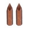 HARFINGTON 2pcs PH1 Phillips Screwdriver Bit 5/16" Hex Shank 32mm/1.26"