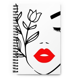 Roaring Faith Wear "Blooming Tulip" Spiral Notebook–Styli