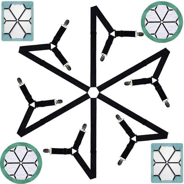 Bed Sheet Clips, Sheet Clips for Bedding, Bed Sheet Grippers,