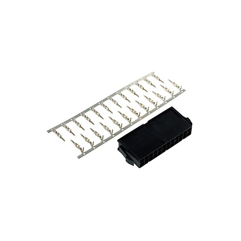Phobya ATX Power Connector 24Pin Buchse inkl. 24 Pins -
