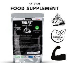 Shilajit Powder 100 g Pure 100% Natural without Additives for Soups, Smoothies, Coffee, Drinks, Pastries