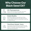 Organics Ocean Better Black Seed Oil Cold Pressed - Pure