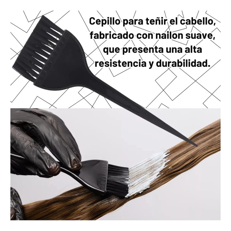 Shampoo Tinte Cubre Canas Natural Jengibre + Kit Aplicador F