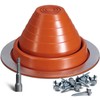 VIVIDA #3 Silicone Metal Roof Pipe Flashing Boot, High Temp