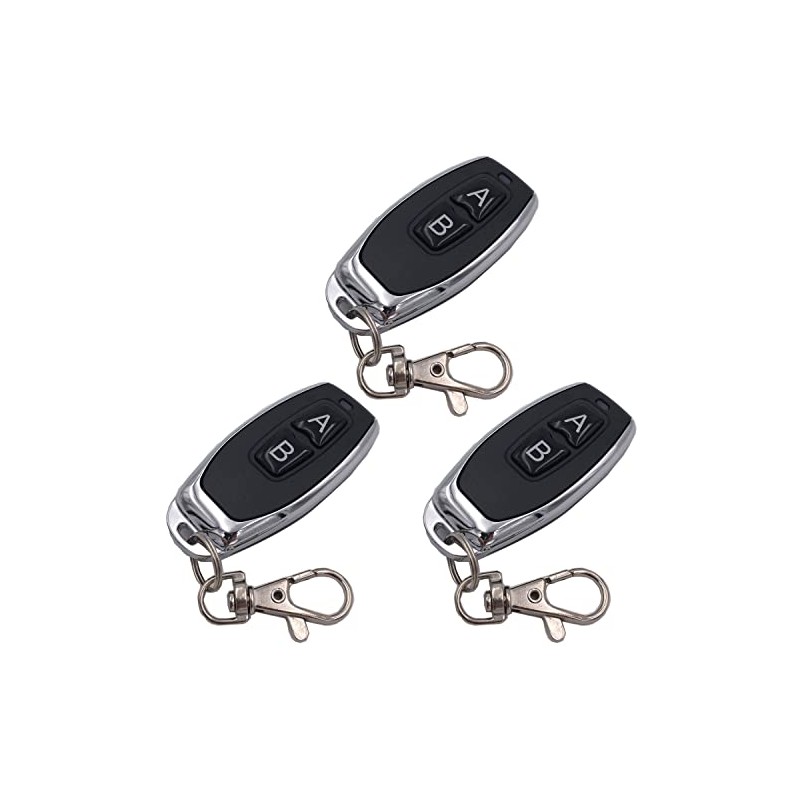DieseRC 3pcs Remote Control 1527 Learning Code Wireless Remote Control