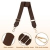 sourcing map Wide Shoulder Strap, 3.8cm Adjustable Purse Strap Replacement