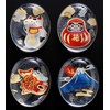 Aderia S-6287 Medeta Mono Chopsticks Rest, Set of 4 Patterns,