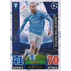 Topps Champions League Match Attax 15/16 Jo Inge Berget Man Of The Match 2015/2016 Trading Card