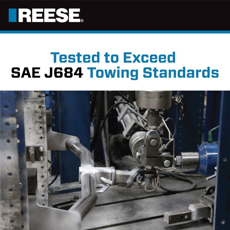 Reese Towpower 7095620 Tri Ball Trailer Hitch Ball Mount, (1-7/8