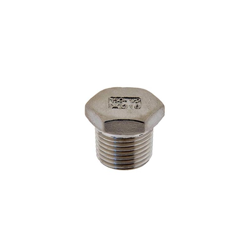 Sealing Plug with Hexagonal Socket R 1/8 Inch, 16 Bar