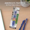 Zebra Pen Zebra, Z-Grip Retractable Ballpoint Pen, 1.0mm, Blue, 2