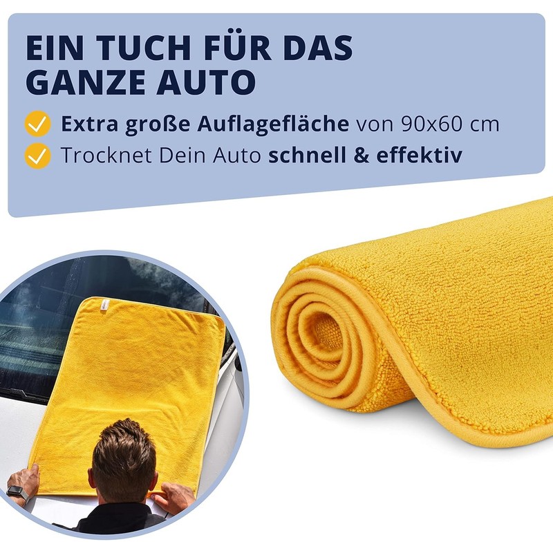 LICARGO® Car Drying Cloth XXL 90 x 60 cm -