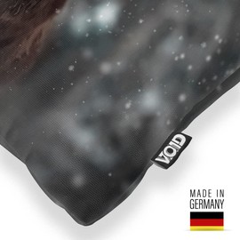 VOID Deer Winter Snow Cushion Cover Sofa Cushion Decorative Christmas Winter Christmas Decoration Cushion Size: 40 x 40 cm