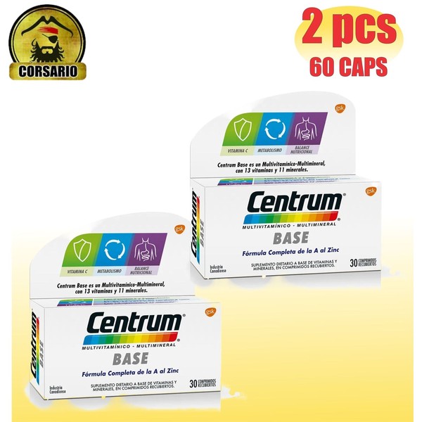 Centrum Adult Multivitamin Dietary Supplement x 30 tablets-PACK X 2