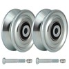 Skelang 3 in V-Groove Wheel, Slide Gate Wheel with Double
