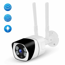 Tagital WiFi Outdoor Security Camera 1080P, 110°Wide Angle, Two-Way Audio, Motion Detect
