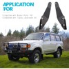 52 Inch Curved LED Light Bar Mount Brackets Upper Windshield