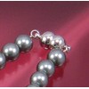 High Rich Quality Shell Pearl Necklace, White Type, BL-229