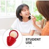Bálsamo Labial Roja Crema Compacta, Hidratante de Fresa para Mujeres