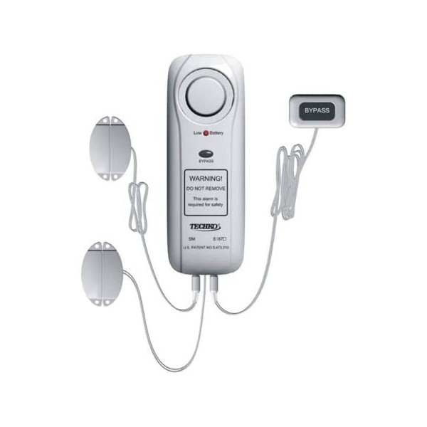 Techko Maid Inc S187D Safe Pool Alarm with Magnetic Sensor