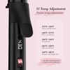 FARERY Long Barrel Curling Iron 1.25 inch, 11 Adjustable Temp,