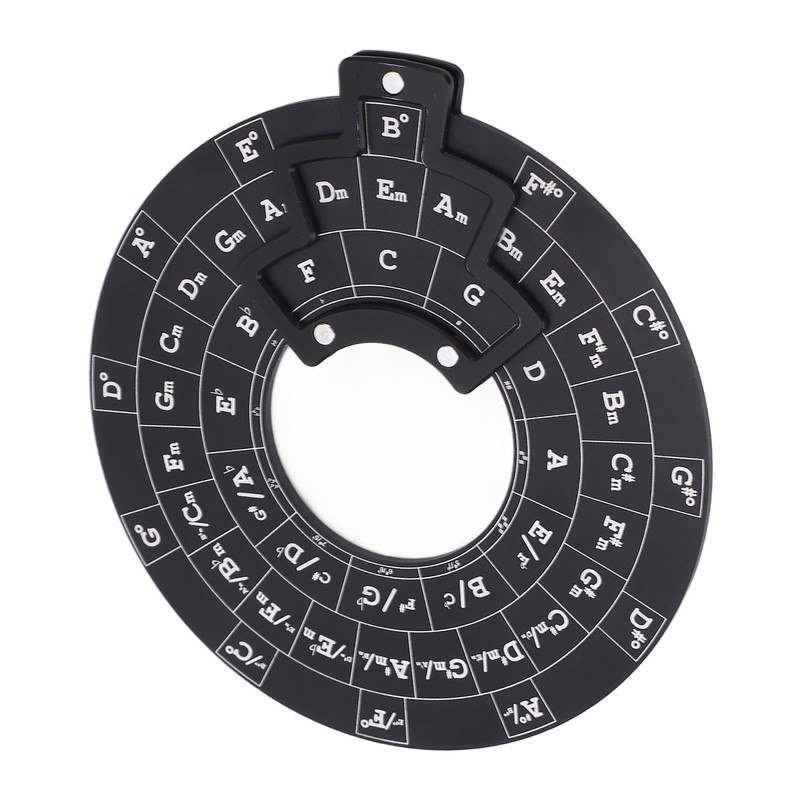 Melody Chord Tool Aluminum Alloy Chord Wheel Music Theory Learning