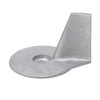 Zinc Alloy Trim Tab Anode 822157T2 for Mariner Force 25‑50