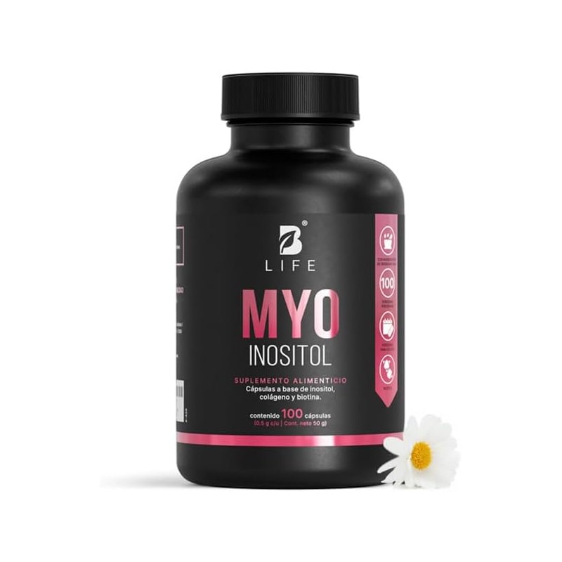 B Life Myo Inositol de 100 cápsulas