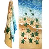GEEZY Large Microfibre Beach Bath Towel Lightweight Sports Travel Gym