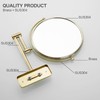 AIREMOEN Cosmetic Mirror,Makeup Mirror,Vanity Mirror (Elliptical Bases)