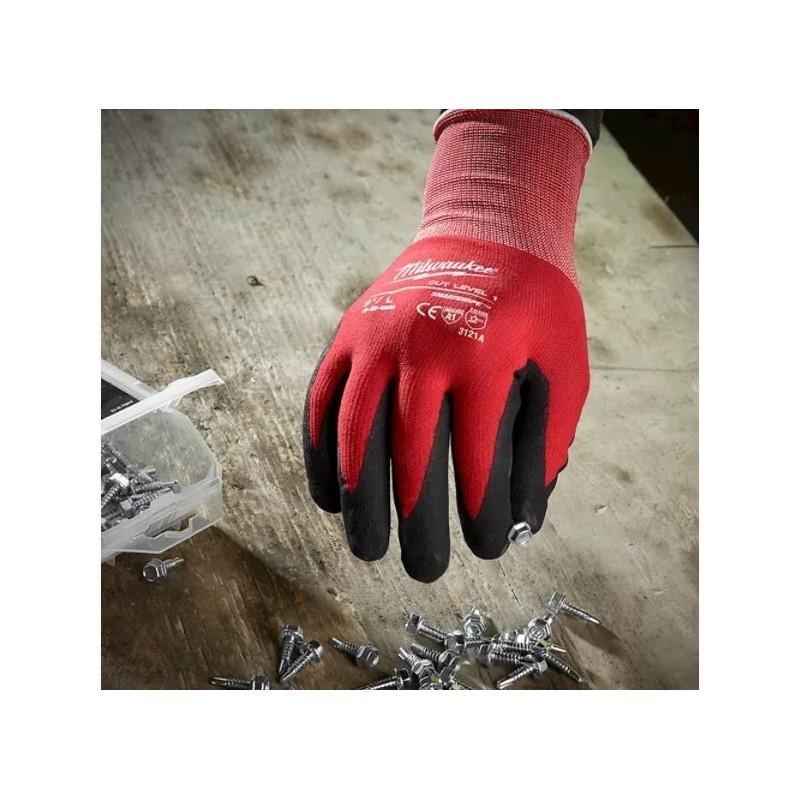 Milwaukee Guantes De Corte De Nitrilo