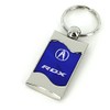 Au-TOMOTIVE GOLD Rectangular Wave Key Chain for Acura RDX (Blue)