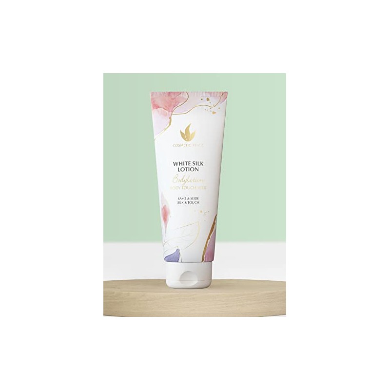 Aloe Vera Cosmetic Tratz White Silk Lotion Body Touch Series