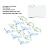 100 Pcs Shaped Paper Clips Hippo Dinosaur Shape Metal Cute