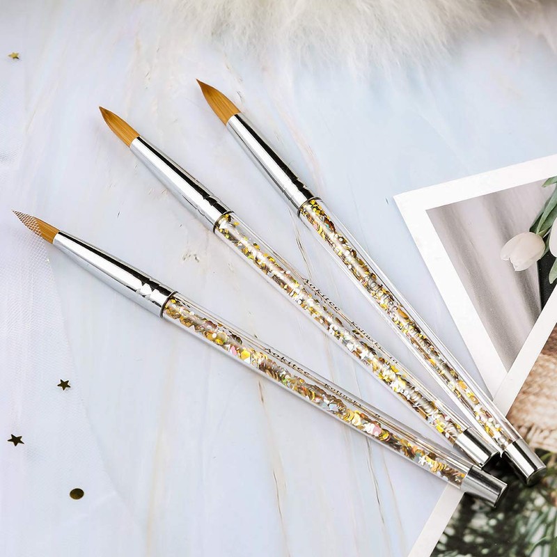 Aokitec Kolinsky Acrylic Nail Brush #22 Sable Acrylic Brush for